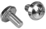 STARTECH M6 Rack Screws and M6 Cage Nuts - 20 Pack (CABSCRWM620)