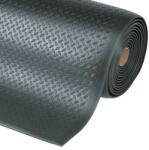 Notrax Diamond Sof-Tred fáradásgátló ipari habszőnyeg rombuszos felülettel, fekete, 122 x 1 830 cm