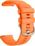 Garmin Curea cu eliberare rapidă de 18 mm, cu cataramă din silicon, portocaliu, roz-aurie (Garmin Venu 2S, Vívoactive 4S, Vívomove 3S