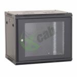Xcab Cabinet metalic de perete 19, tip rack wallmount, 9U 600x600 mm, Eco Xcab Negru (WM6609.9004) - pcbit