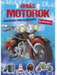 NAPRAFORGO Óriás motorok - színező matricákkal (9789634833697) - jatekbolt