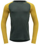 Devold Expedition Man Shirt férfi póló XXL / sárga/zöld
