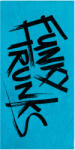 Funky Trunks Prosop din bumbac Jacquard etichetat albastru Prosop