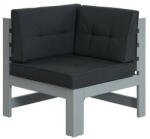  Kerti szék Riverton 760 (Fekete + Szürke)