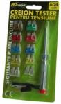 Ro Group Creion pentru masurat tensiunea RoGroup, 6-24V si set 10 sigurante plate incluse