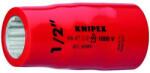 KNIPEX 98 47 3/4" Dugókulcsbetét (kettős hatlap) 1/2″-os belső négyszöggel 55 mm (98 47 3/4")