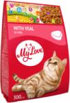 My Love hrana uscata pisici adulte cu vita 0, 3 kg