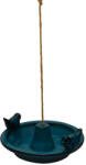 Esschert Design Függő kerámia madáretető tál, kék, 30 cm átmérőjű (FB443-K)