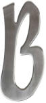 Esschert Design Modern acél házszám, B (HS016)