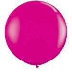 Balloons4party Set 2 baloane latex jumbo roz 45 cm