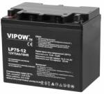 VIPOW Acumulator gel plumb 12V, 75Ah, fara intretinere, 259x169x208 mm (BAT0224)