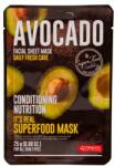 Dermal Mască nutritivă pe bază de avocado pentru față - Dermal It's Real Superfood Avocado Facial Mask 25 g Masca de fata