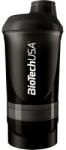 BioTechUSA BioTechUSA Wave+ Shaker 600ml(+200ml+150ml) Fekete