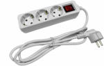 Entac 3 Plug 3 m Switch (ESE1.5G3-3-SW)