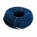 TIEMME Teava PEX alba 20 x 2 mm colac L=50m - in protectie gofrata albastra (800030)