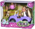 Simba Toys Set Simba Evi si vehicul safari (105733648) Papusa