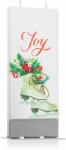 FLATYZ Holiday Christmas Skate Joy lumanare 6x15 cm