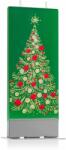 FLATYZ Holiday Gold Christmas Tree lumanare 6x15 cm