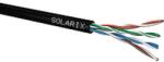 SOLARIX UTP Összekötő Fekete 305m SXKD-5E-UTP-PE (SXKD-5E-UTP-PE)