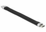 Delock Cablu de date Delock 85770, USB-C male - USB-C male, 0.135m, Black (85770)