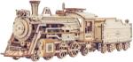 Robotime Puzzle 3D din lemn Robo Time din 308 de piese - Prima locomotivă cu abur (MC501)