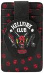 Loungefly Portofel pentru carduri Loungefly Television: Stranger Things - Hellfire Club (084607)