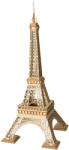 Robotime Puzzle 3D din lemn Robo Time din 121 de piese -turnul Eiffel (TG501)