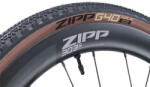 Zipp G40 XPLR Competition Line 622-40 (700x40c - 28x1, 5) gravel külső gumi (köpeny), defektvédett, kevlárperemes, TL-Ready, 480g, barna oldalfallal