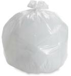  Szemetesbélelő zsák, környezetbarát, újrahasznosított anyagból, fehér, 50 x 50 cm (25 l) 20 db/tekercs