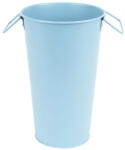 Esschert Design Fém váza, 3, 2 literes, világoskék, 26 cm (EL107-VK)