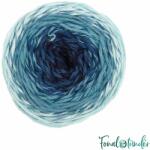 Rico Ricorumi Spin Spin 010 Blue - kék színátmenetes pamut fonal