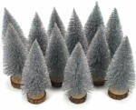 Corolla Dekor fenyőfa ezüst 15cm 12db/cs