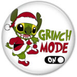  Stitch Grinch Mode - Hűtőmágnes (788777)