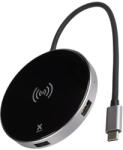 Xtorm USB-C HUB 6 в 1 с безжично зареждане