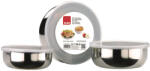 ibili Set 3 caserole Ibili-Kitchen Aids, otel inoxidabil, argintiu (IB-712000)