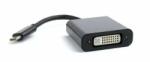 Spacer CABLU video SPACER adaptor USB 3.1 Type-C (T) la DVI-I DL (M) 15cm rezolutie maxima 4K UHD (3840 x 2160) la 30 Hz silver "SP-CM-DVIF-01 (SP-CM-DVIF-01) - topro