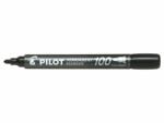Pilot Marker Permanent 100 Varf mediu rotund Negru (PSCA-100-B)