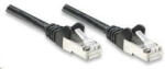 Intellinet Cablu patch, compatibil Cat5e, CCA, SF/UTP, PVC, RJ45, 2m, negru (335645)