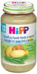 Hipp Piure de iepure cu cartofi si fasole verde, 220g, HiPP