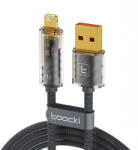 Toocki Charging Cable USB to Lightning, 1m, 12W (Grey) (TXCLJDA03) - scom