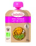 BabyBio Piure de kiwi, mango si cocos Bio, 90g, BabyBio