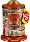 BASILUR Ceai negru cu albastrele, amaranth si arome de ciocolata Music Concert London, 100g, Basilur