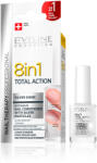 Eveline Cosmetics Tratament pentru unghii 8 in 1 Silver Shine Nail Therapy, 12ml, Eveline Cosmetics