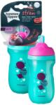 Tommee Tippee Cana cu pai izoterma roz/turquoise Explora 12 luni+, 260ml, Tommee Tippee