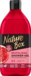 Nature Box Gel de dus cu ulei de rodie presat la rece, 385ml, Nature Box