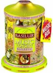 BASILUR Ceai verde cu ananas si trandafir Music Concert Romantic, 100g, Basilur