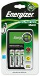 Energizer Зарядно устройство Energizer ACCU Recharge Maxi, за 4бр. батерии AA и AAA, с включени батерии 4x AA 2000mAh (8962563) Зарядно за батерии