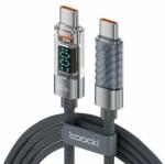 TOOCKI Charging Cable C-C, 1m, 100W (Grey) (TXCTT1-XY01 grey) - wincity
