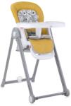Lorelli Scaun de masa reglabil, Lorelli Party, cadru din aluminiu, Lemon Curry Leather Scaun de masa bebelusi, inaltator