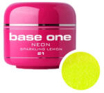Base One Gel color Base One Neon sparkling lemon 21 5 g